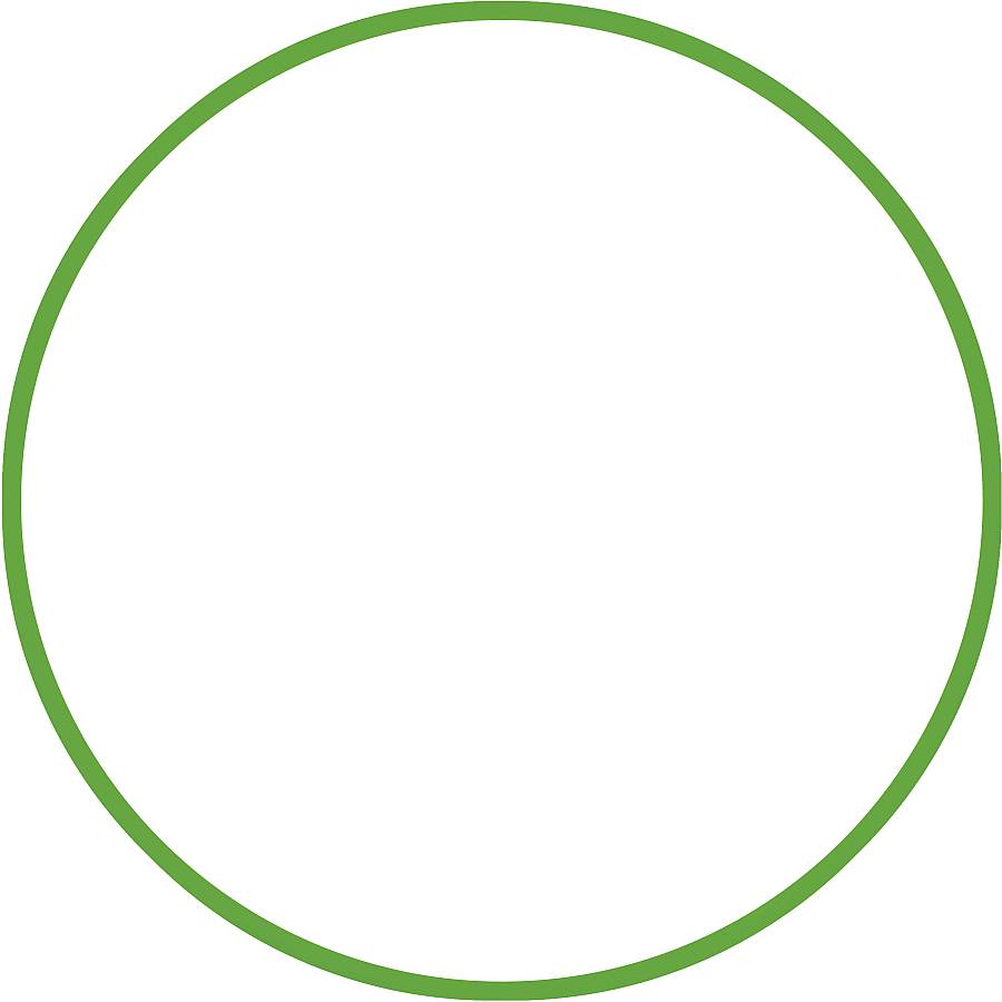 Χούλα-Χουπ HQ 60cm - Φ19mm - 230gr, Πράσινο