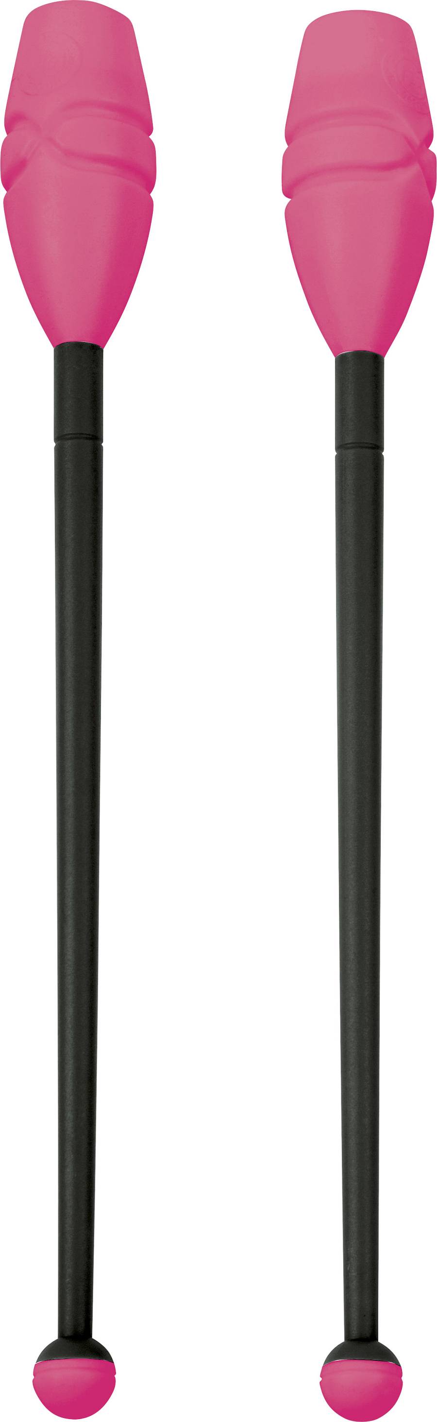 Κορίνες Ρυθμικής Γυμναστικής 41cm Μαλακές, Μαύρο/Φούξια