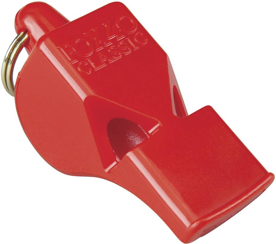 Σφυρίχτρα FOX40 Classic Safety Κόκκινη με Κορδόνι