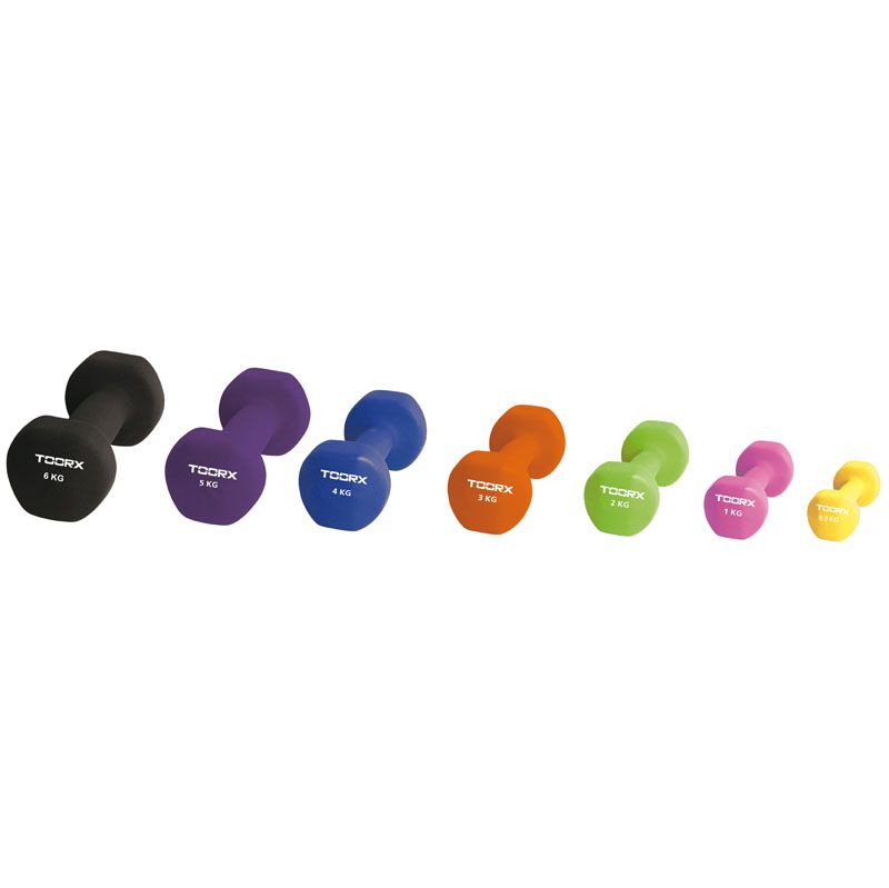Βαράκι Neoprene 4kg Μπλε Toorx