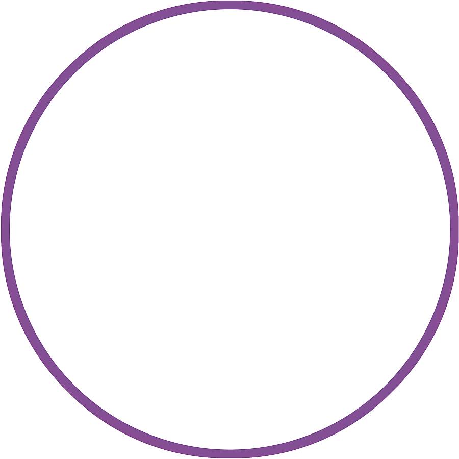 Χούλα-Χουπ 70cm - Φ19mm - 260gr, Μωβ