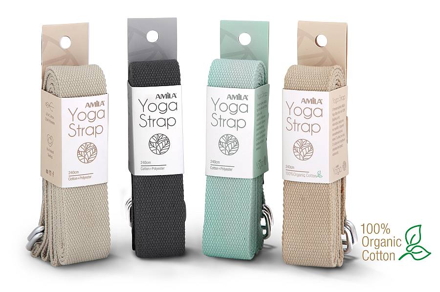 Ζώνη για Power Yoga AMILA Natural