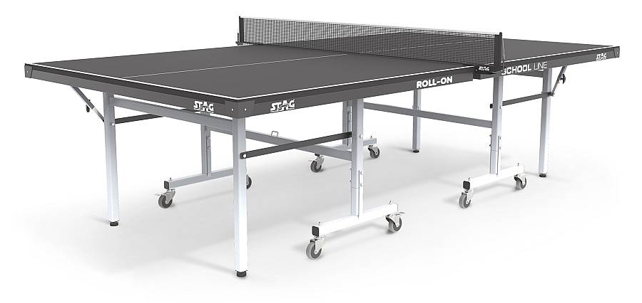 Τραπέζι Ping Pong Εσωτερικού Χώρου Stag School 22mm Μαύρο
