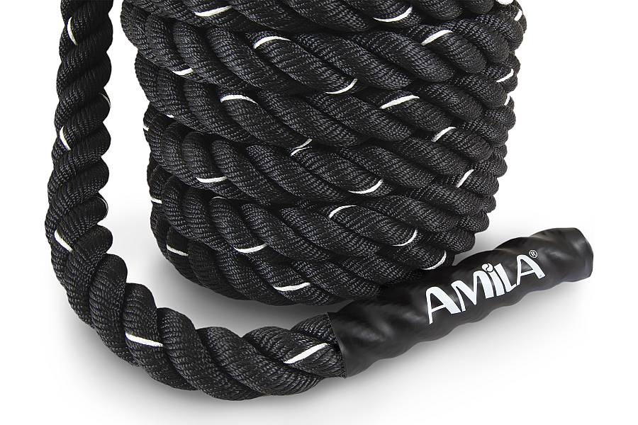 Σχοινί Προπόνησης Crossfit AMILA Battle Rope NS 12m