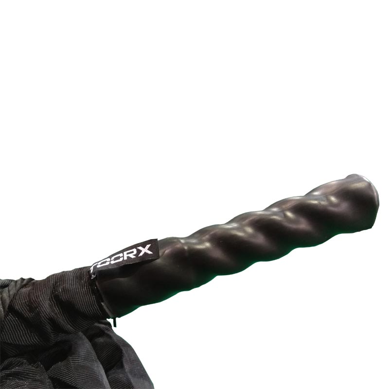 Battle Rope με Επένδυση BR-3812G 38 mm x 12 mt Toorx