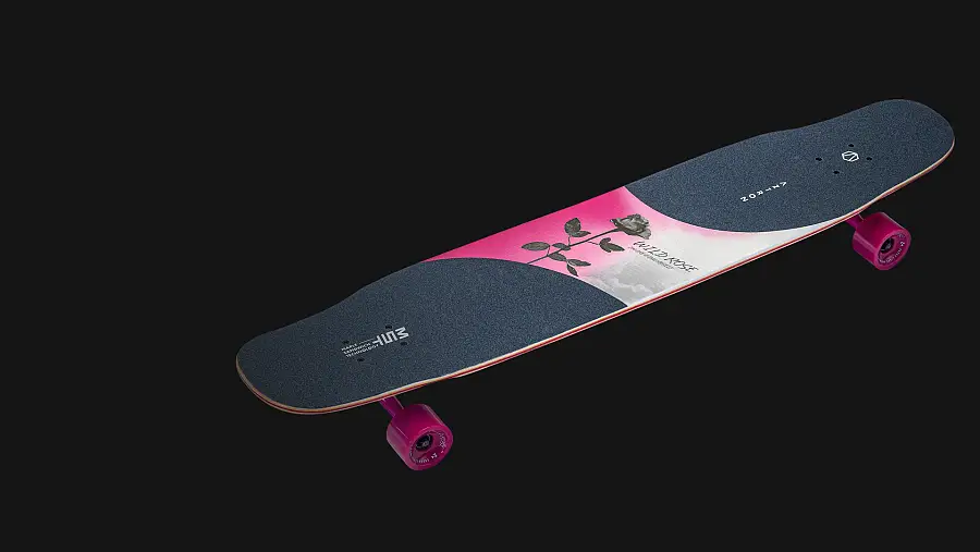 DANCEBOARD/SKATEBOARD WILD ROSE 45.5  by Aztron®