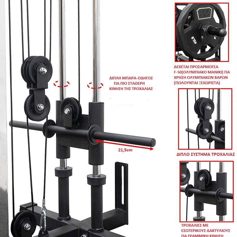 VIKING F-1196 ΤΡΟΧΑΛΙΑ - FUNCTIONAL TRAINER