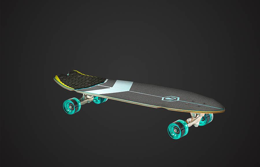 Surfskate / Skateboard FOREST 34  by Aztron®
