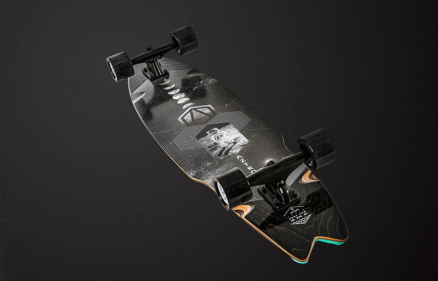 Surfskate / Skateboard SPACE 40  by Aztron®