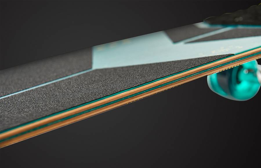 Surfskate / Skateboard FOREST 34  by Aztron®