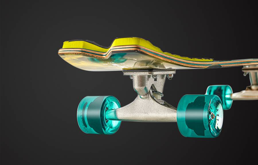 Surfskate / Skateboard FOREST 34  by Aztron®
