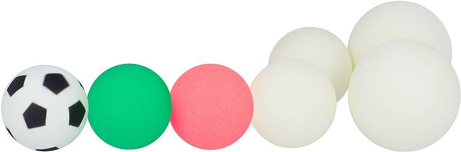 Μπαλάκια Ping Pong Sunflex Training PVC 7 Τεμάχια