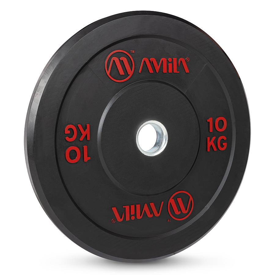 Δίσκος AMILA Black R Bumper Slim 50mm 10Kg
