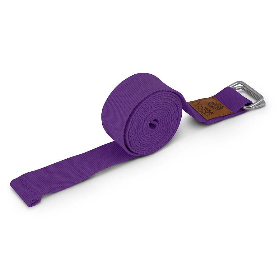 Ζώνη για Power Yoga AMILA Purple