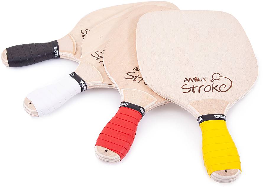 Ρακέτα Παραλίας AMILA Stroke 12mm 400gr Λευκό Grip