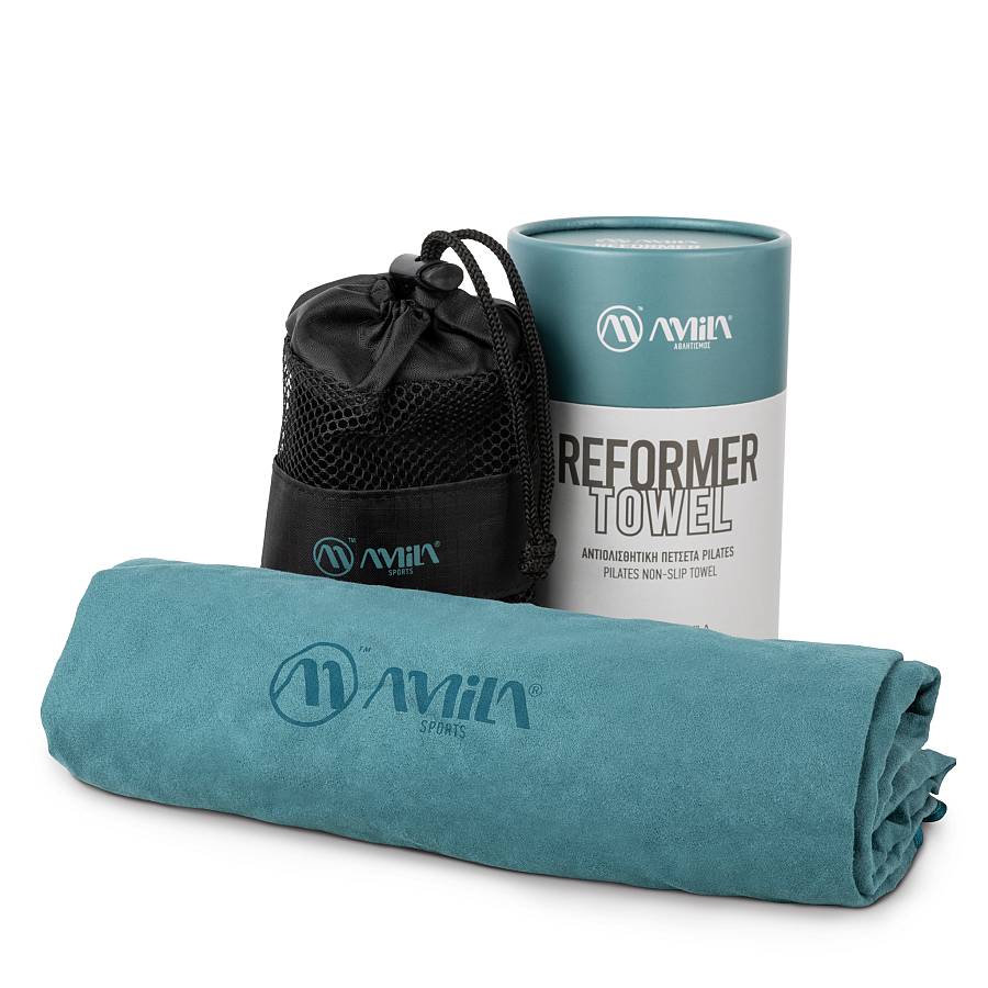 Αντιολισθητική Πετσέτα Pilates ReformerTowel Trinity Teal Green