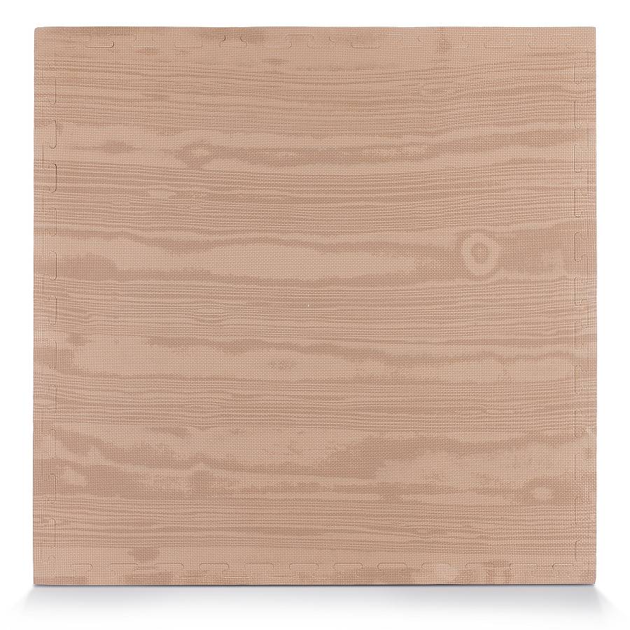 Δάπεδο Προστασίας Puzzle EVA 100x100x2 cm – Ξύλο / Γκρι