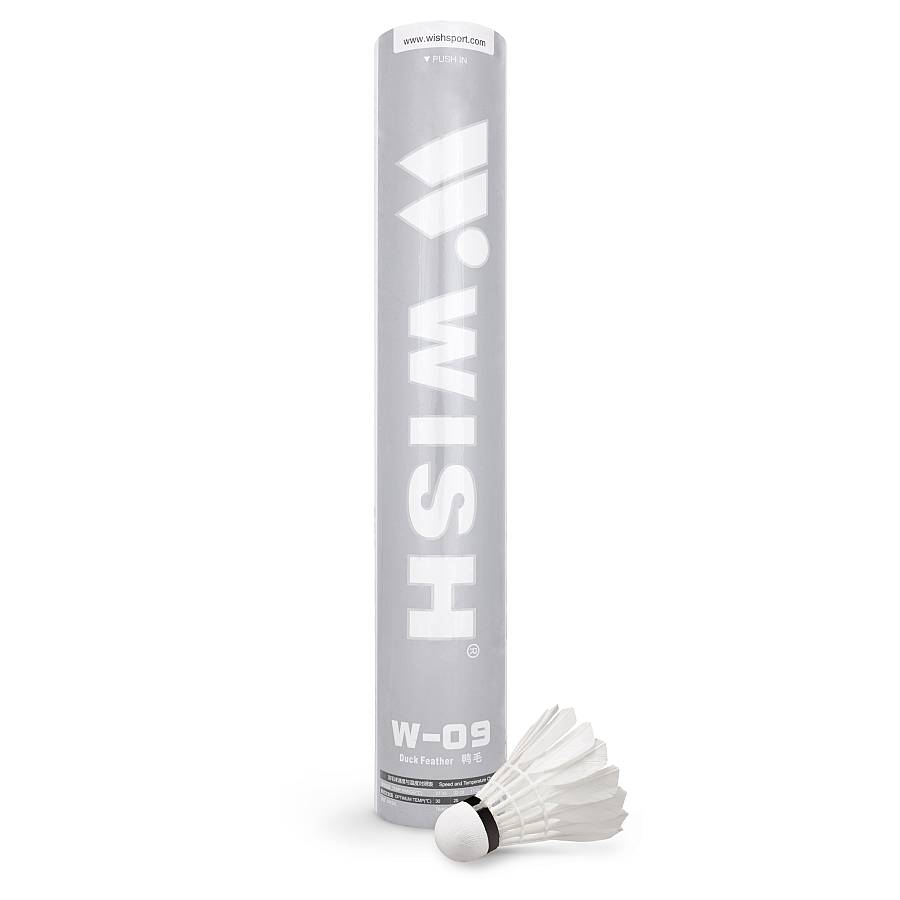 Μπαλάκια Badminton Feather Shuttlecock W-09 12 τμχ.