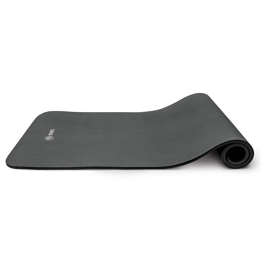 Στρώμα Γυμναστικής Plura NBR 100kg 183x60x1,5cm - Μαύρο