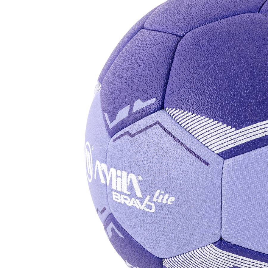 Μπάλα Handball Bravo Lite Νο1 - Μωβ / Βιολετί / Λευκό