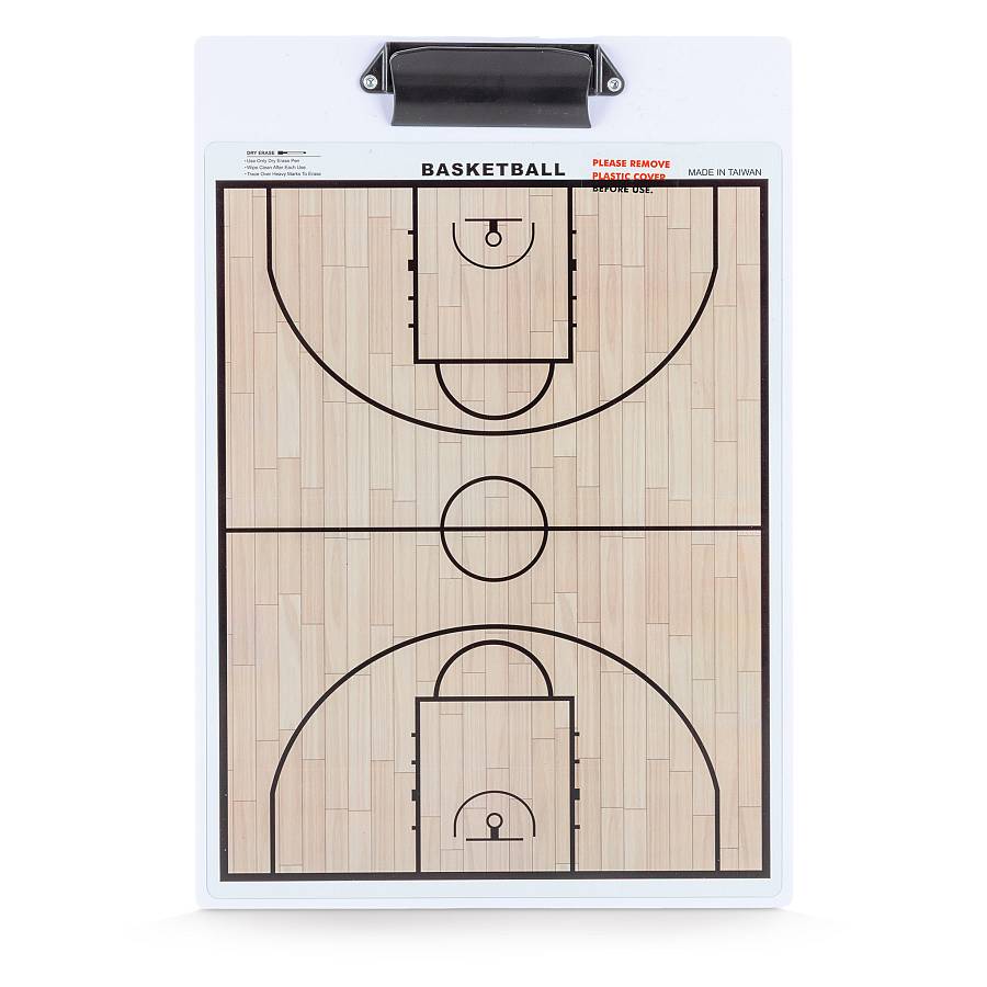 Ταμπλό Προπονητή Basket Διπλής Όψης Μαγνητικό 25,0x37,0 cm
