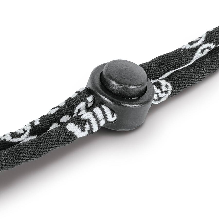 Κορδόνι Ασφαλείας Σφυρίχτρας Whistle Lanyard - Μαύρο