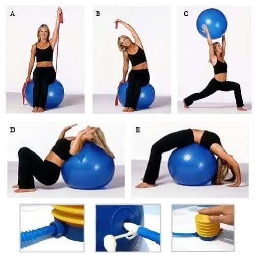 HEALTHY2DAY GYMNASTIC BALL