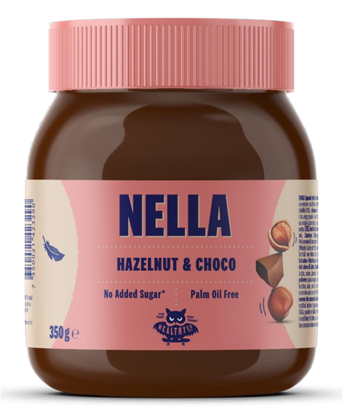 Healthy Co Νella Κρέμα (άλειμμα) Φουντουκιού με κακάο 350gr