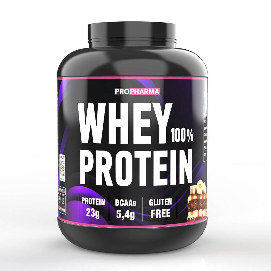 ProPharma 100% Whey Protein 2000g – Banoffee Cake