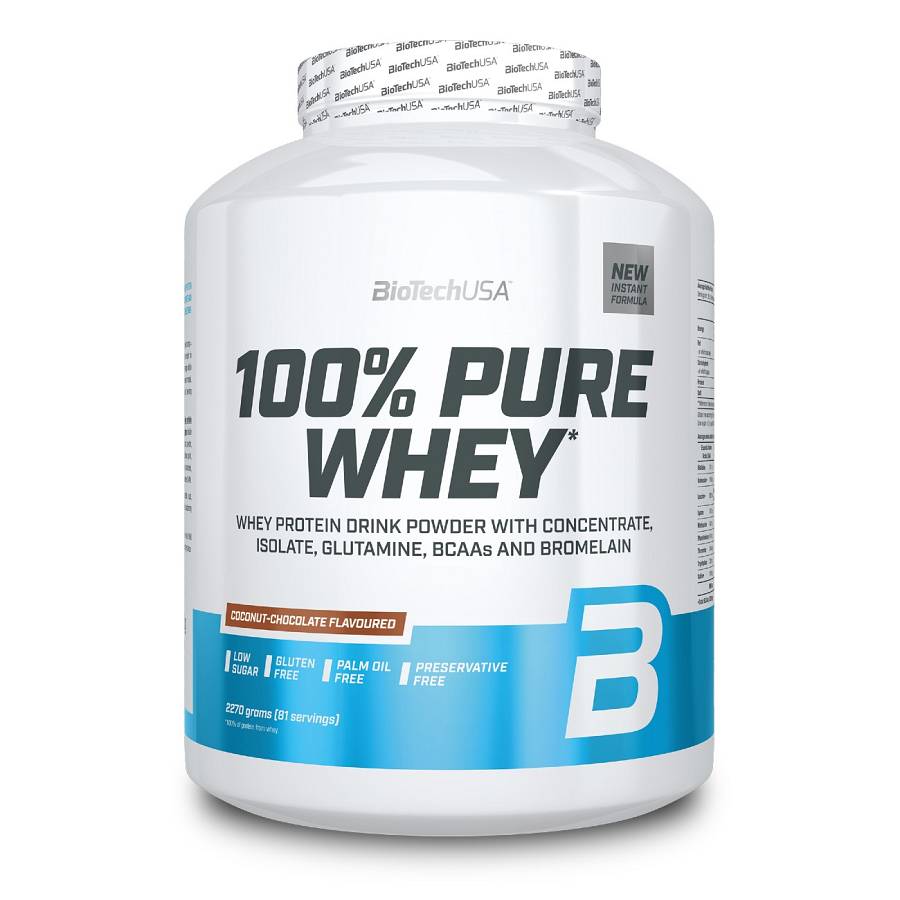 BioTech Usa 100% Pure Whey (2270 gr) Coconut Chocolate