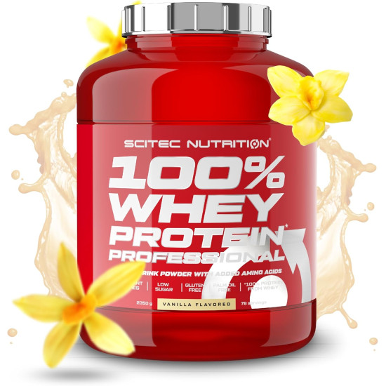 Scitec Nutrition 100% Whey Protein Professional (2350 gr) Vanilla