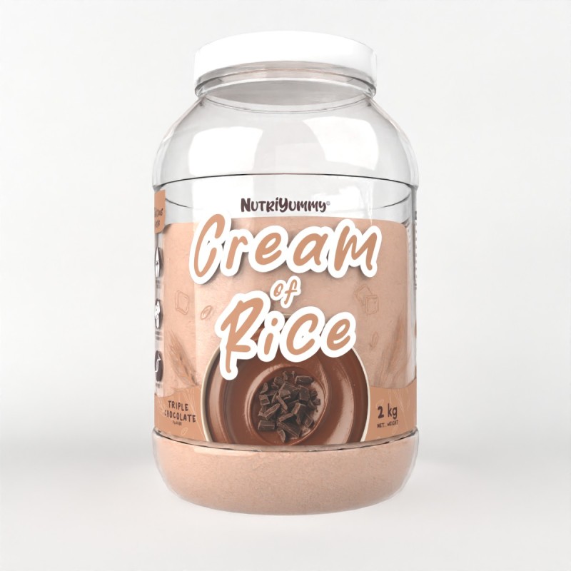 Nutriyummy Cream Of Rice 2000g (Triple Chocolate)
