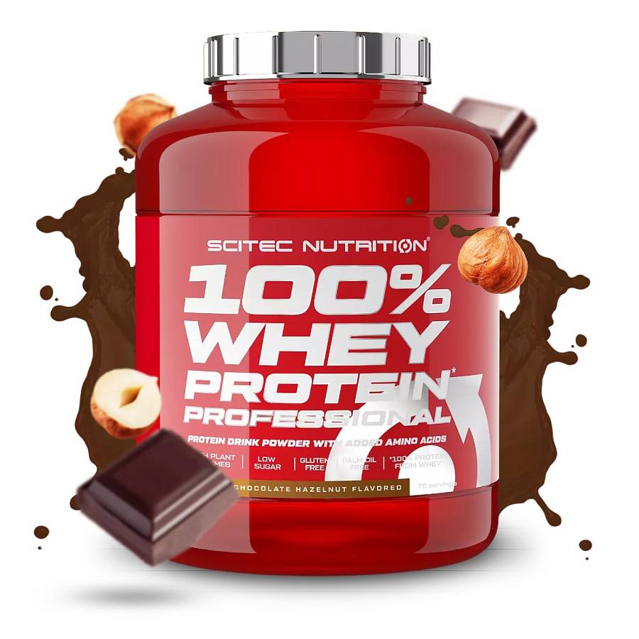 Scitec Nutrition 100% Whey Protein Professional (2350 gr) Chocolate Hazelnut